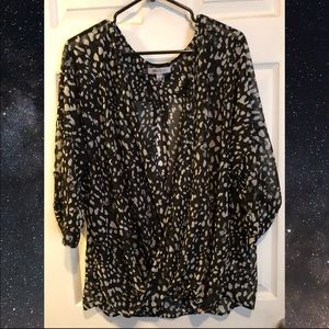 Jennifer Lopez Sheer Top - Size 1X